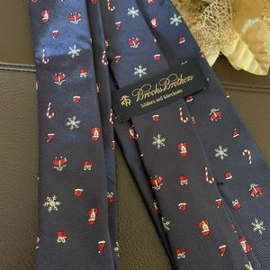 Brooks Brothers🎁 Christmas Holiday🔹silk tie